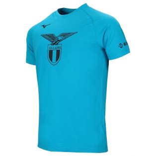 Ss Lazio Junior Logo Light Blue T Shirt Calcioitalia