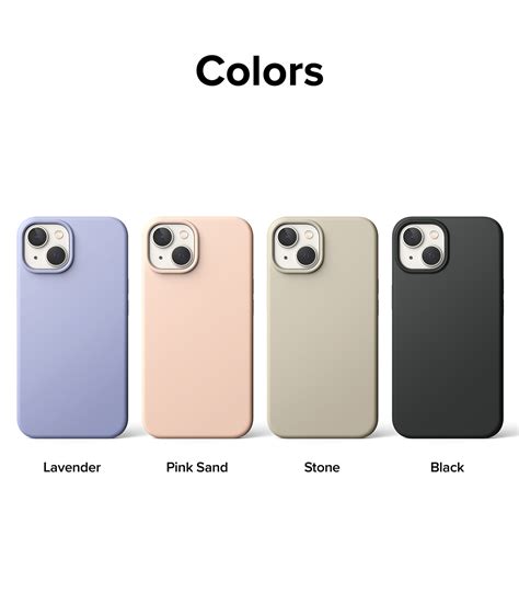 ซอ Ringke Silicone เคส iPhone 14 Plus Pink Sand กบ 425 รววชด