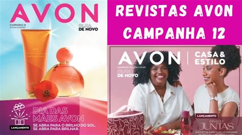 Revistas Avon Campanha 12 Casa Estilo Avon Cosméticos YouTube