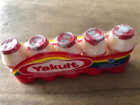 minuman susu fermentasi yakult