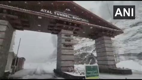 NDTV On Twitter WATCH Himachal Pradesh Rohtang Pass Receives