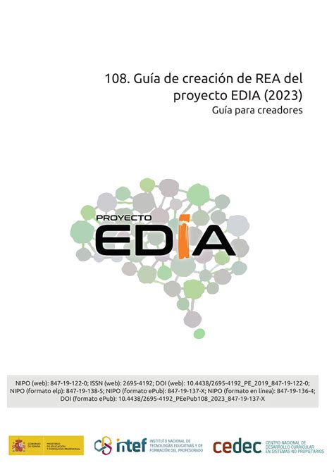 Proyecto Edia N Gu A De Creaci N De Rea Del Proyecto Edia