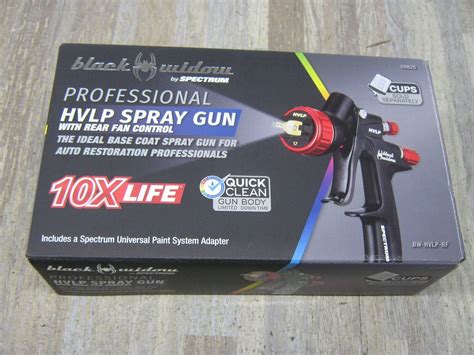 Black Widow By Spectrum Professional Hvlp Spray Gun New Free Shipping Ebay