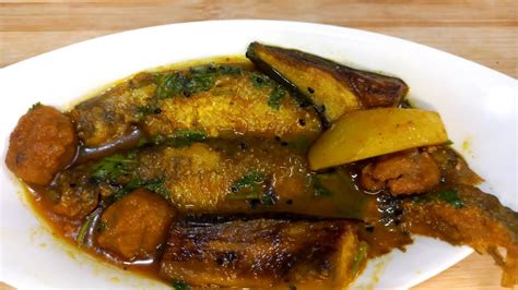 বড়ি বেগুন দিয়ে পাবদা মাছের ঝোল রেসিপি Pabda Macher Jhol Recipe Fish