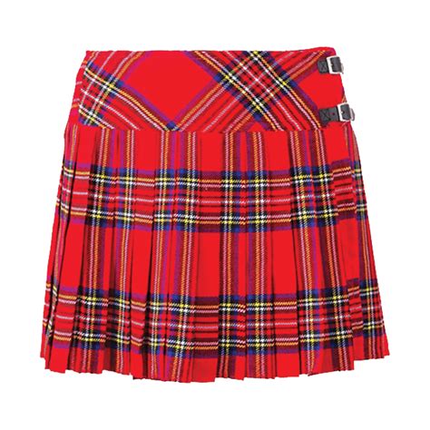 Kilt Ladies Acrylic Full Round Pleated Tartan Scottish Retail