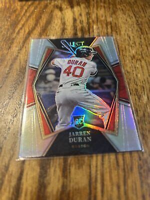 2022 Select JARREN DURAN 118 SILVER PRIZM Premier Level RedSox ROOKIE