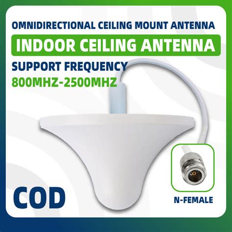 4G LTE Indoor Ceiling Antenna 2G 3G 4G 800 2500MHz UMTS With 3M 5M