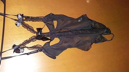 Amazon Lingerie For Women Sexy One Piece Teddy Lingerie Bodysuit Lace Nightie Clothing