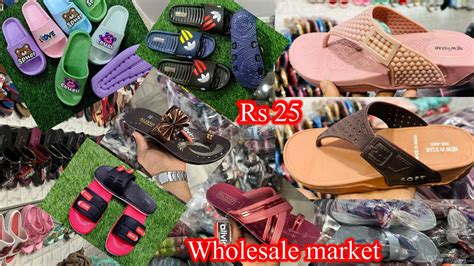 Inderlok Footwear Wholesale Market Chappal Shoes Sandal Wholesale