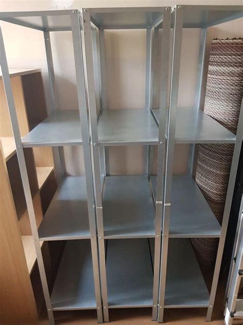 Ikea Metal Shelving Units X3 Used In Sunderland Tyne And Wear