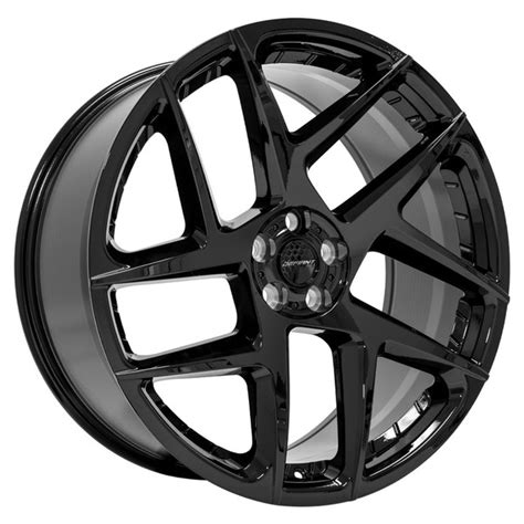 22-inch Black Rims fit Land Rover Range Rover - DF05 22x10 5x108