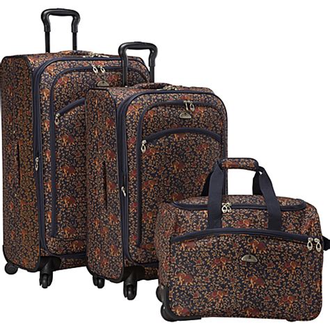 American Flyer Budapest 3-piece Spinner Luggage Set Exclusive Metallic Blue – American Flyer ...