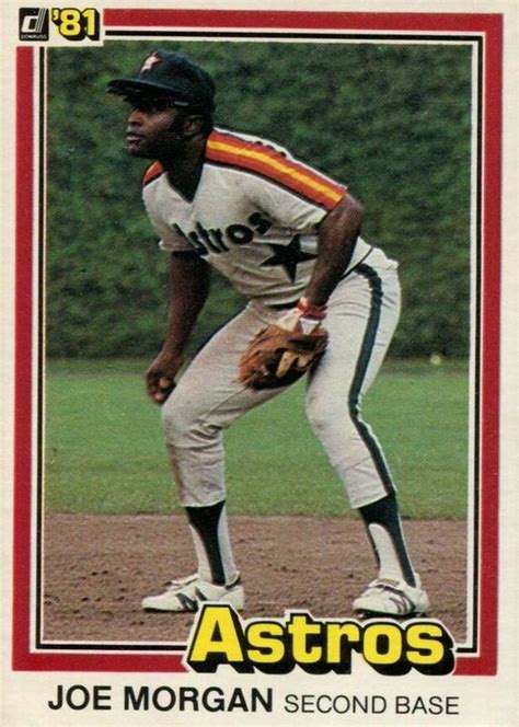 Joe Morgan 1981 Donruss 18 Base Price Guide Sports Card Investor