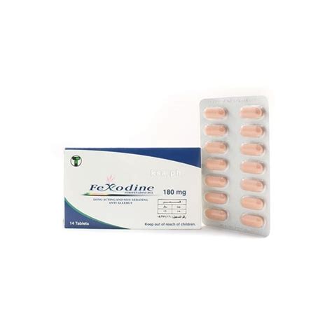 Buy Fexodine 180mg Uae Soukare