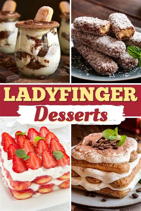 20 Simple Ladyfinger Desserts Recipe Lady Fingers Dessert Finger