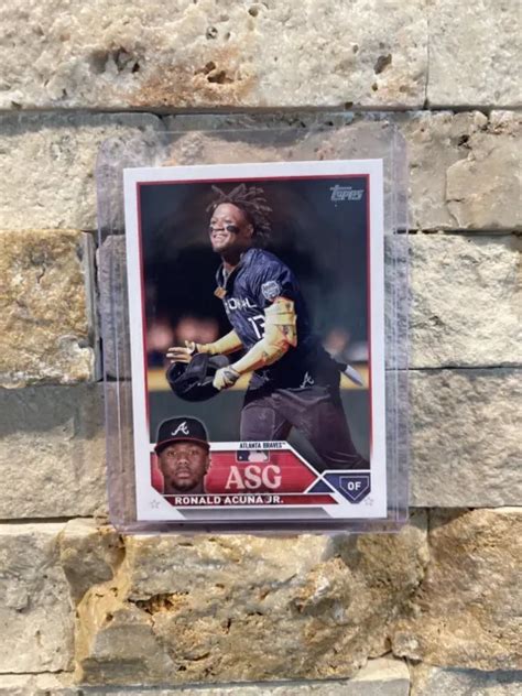 RONALD ACUNA JR 2023 Topps Update Series All Star Game ASG 7 Atlanta