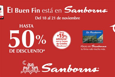 El Buen Fin ya está aquí Y con él las mejores ofertas de Sanborns