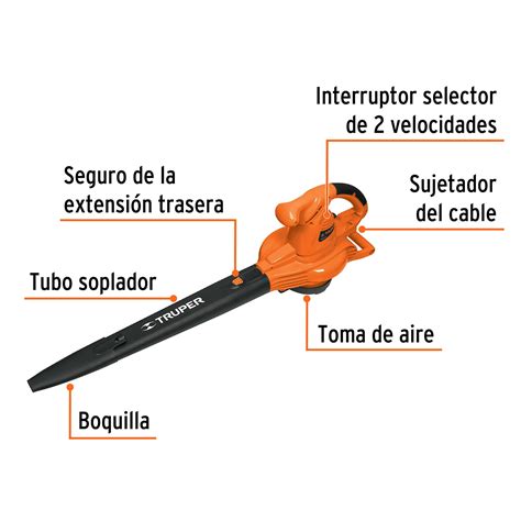 Ficha Tecnica Sopladora Aspiradora eléctrica 1 440W con bolsa recolectora