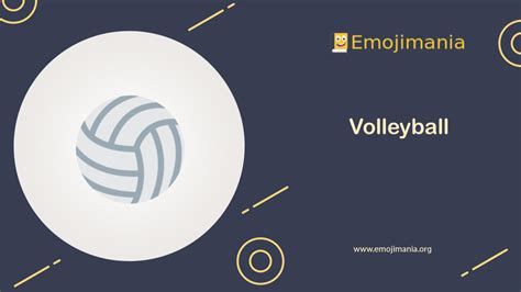 🏐 Meaning | Volleyball Emoji | Copy and Paste