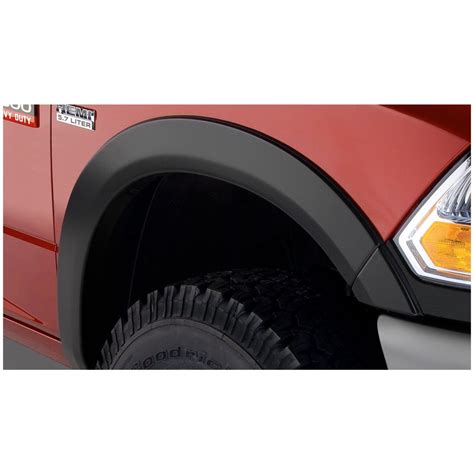 Bushwacker Black Oe Style Smooth Finish Front Fender Flares