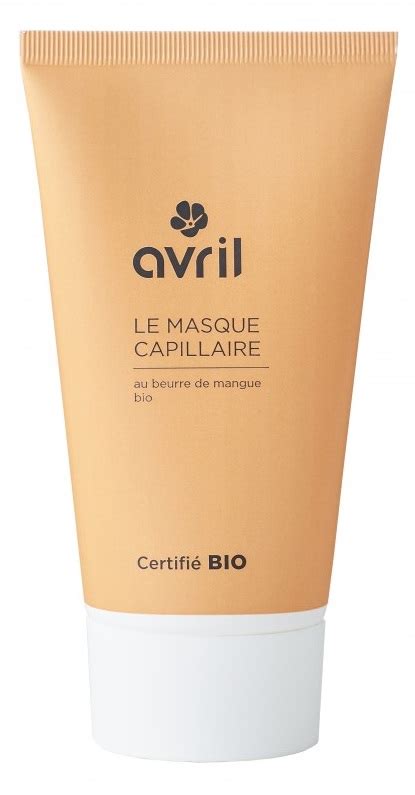 Le Masque Capillaire Certifié Bio avril