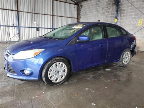 2012 Ford Focus Se Photos Ga Cartersville Repairable Salvage Car Auction On Thu Jan 11