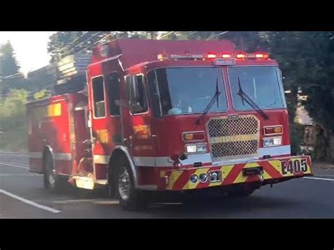 FINALLY Silverton Fire District Engine 405 Responding Code 3 YouTube