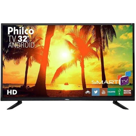 Smart Tv Android Led Philco Ptv E Dsgwa Hd Wi Fi Usb Hdmi