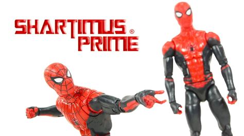 Marvel Legends Spider Man Far From Home Upgrade Suit Custom Action