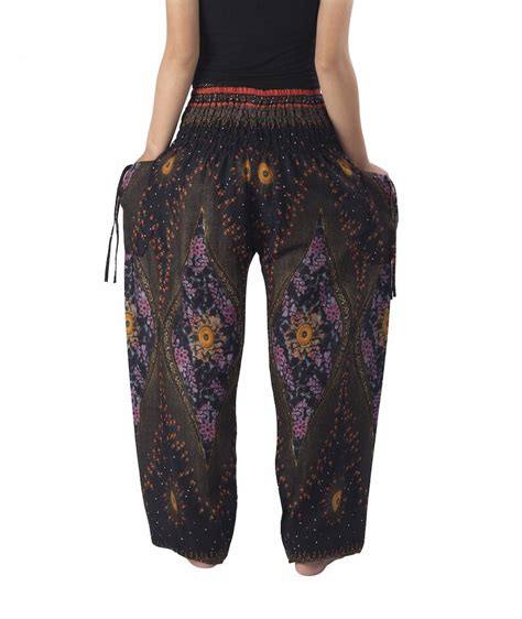 Hippie Harem Pants Women And Men Bohemian Clothing Harem Etsy