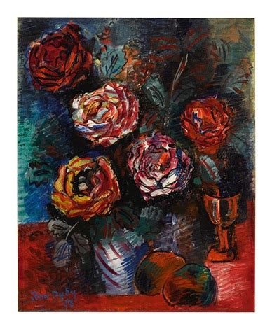 Nature Morte Au Bouquet De Roses Par Jean Dufy Sur Artnet