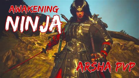 BDO 아르샤 각성닌자 VS 각성하사신 각성노바 PVP Blackdesert Arsha Awakening Ninja PVP