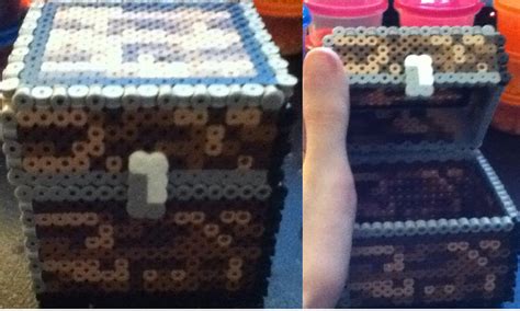 Perler Minecraft Chest By Fox753159 On Deviantart