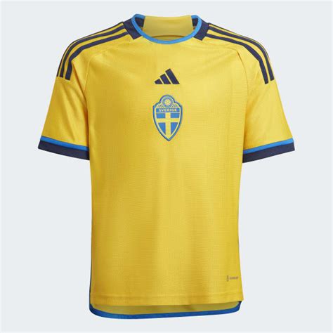 Adidas Sweden 22 Home Jersey Yellow Free Shipping With Adiclub