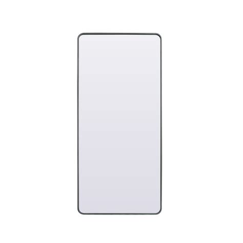 Sabine Metal Rounded Rectangle Floor Mirror Reviews AllModern