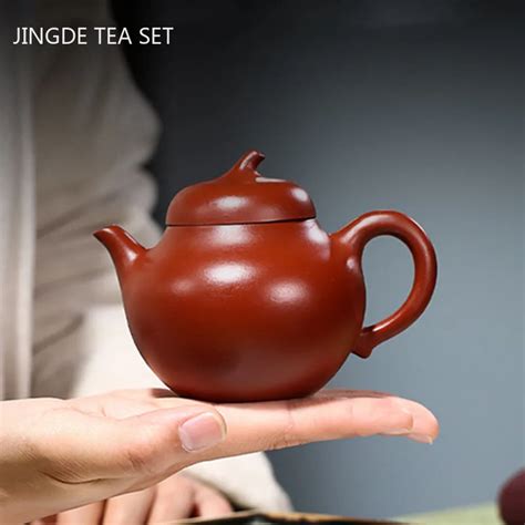 Yixing Teapot Hand Made Purple Clay Yixing Zisha Clay Teapot Ml