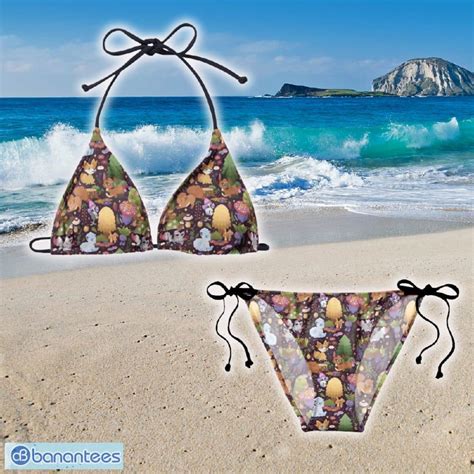 Cottagecore Fairycore Pokemon String Bikini Gift Women Beach Summer