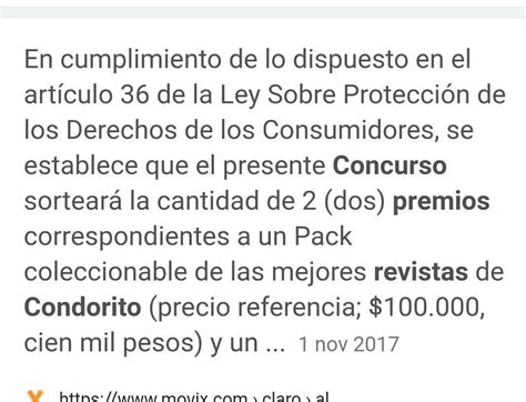 Cu L Es El Premio Del Concurso De La Revista Condorito Responde