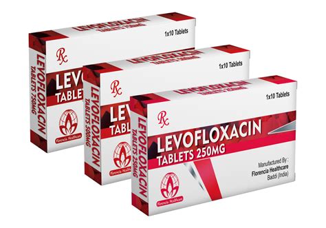 Levofloxacin Tablets Mg Treatment Antibiotic Packaging