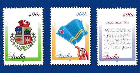 stamp: Aruba 2016 - National Symbols of Aruba