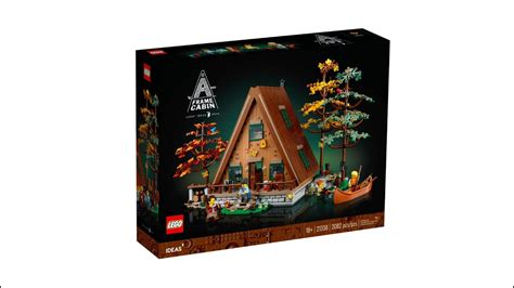 First Look LEGO Ideas A Frame Cabin 21338 YouTube