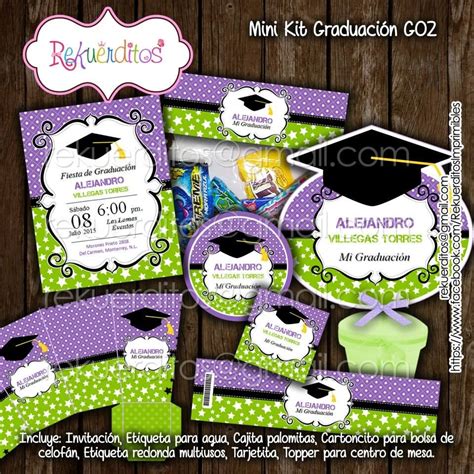 Kit Imprimible Graduacion Kinder Primaria En Mercado Libre