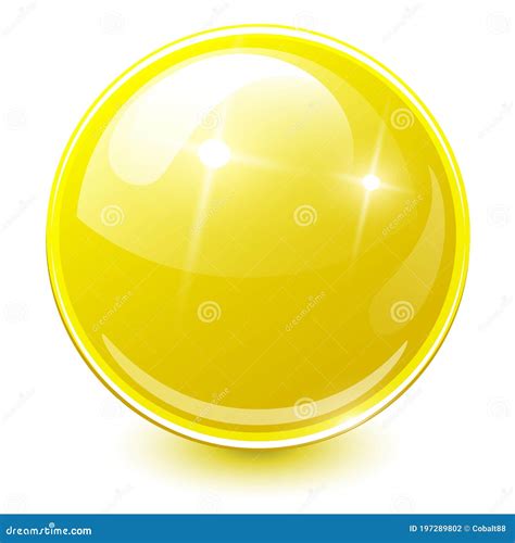 Yellow Sphere Royalty Free Stock Photo 45873975