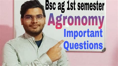 Important Questions Of Agronomy Agrnomy Important Topics Agronomy