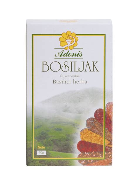 Shoplist Čaj Od Bosiljka Adonis 50 G