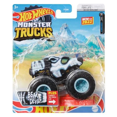 Hot Wheels Monster Trucks Bear Devil kisautó 1 64 JatekBolt hu