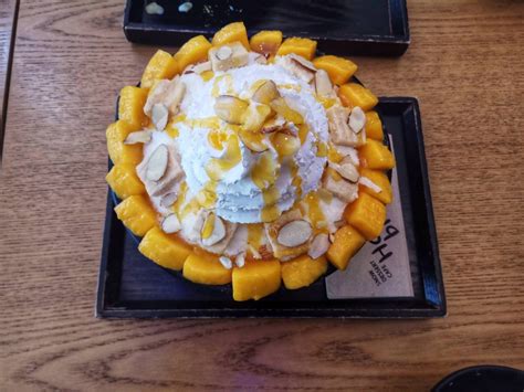 [i Ate] Mango Cheese Bingsu R Food