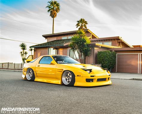 CHARDASOURAS YELLOW FC RX 7 Mazda Fitment