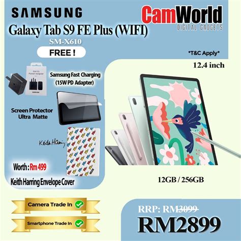 Samsung Galaxy Tab S9 FE 5G Price in Malaysia & Specs - RM1849 | TechNave