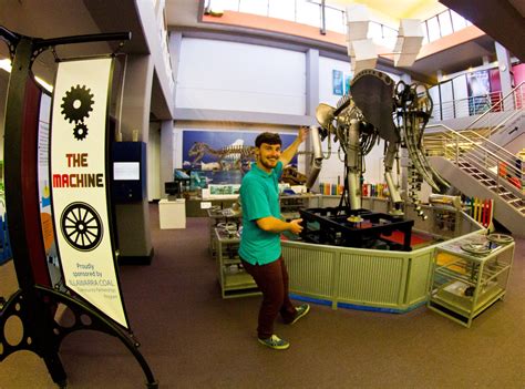 Bionic beast exhibit at the Wollongong Science Centre & Planetarium ...